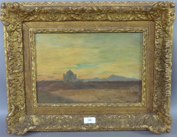 Paysage Orientaliste Oil Painting - Gustave Achille Guillaumet