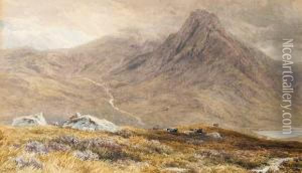Highland Landscape Oil Painting - John Steeple