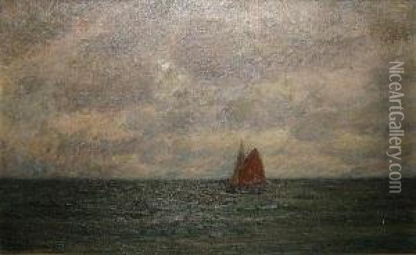 Marine Oil Painting - Edgard Farasyn