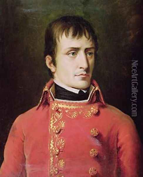 Napoleon Bonaparte 1769-1821 Oil Painting - Robert-Jacques-Francois-Faust Lefevre