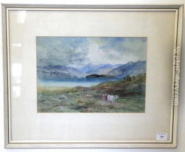 Loch Morar Oil Painting - John MacWhirter