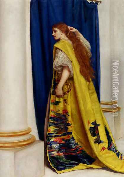 Esther Oil Painting - Sir John Everett Millais