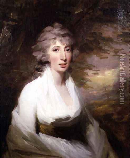 Portrait of Mary, Lady Pitmille Oil Painting - Sir Henry Raeburn