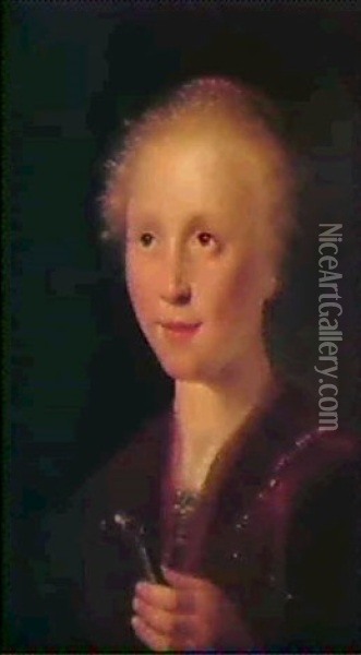 Hl. Apollonia Oil Painting -  Rembrandt van Rijn
