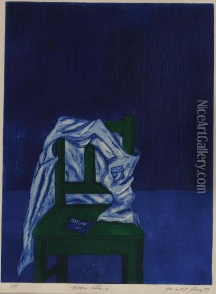 Chair Oil Painting - Hiram Harold Green