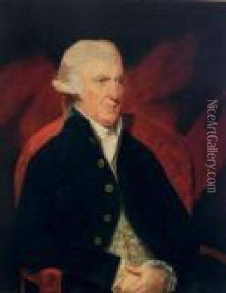 Portrait Of Sir John Inglis Bart. Oil Painting - Sir Henry Raeburn