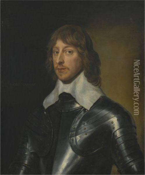 Portrait Of George, Baron Goring (1608-1657) Oil Painting - Sir Anthony Van Dyck