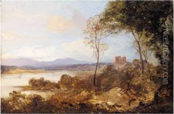 Loch Leven Oil Painting - Horatio McCulloch