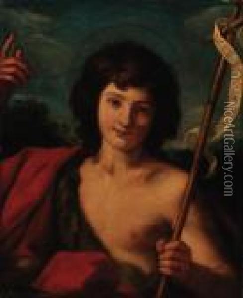 The Infant Saint John The Baptist Oil Painting - Guercino