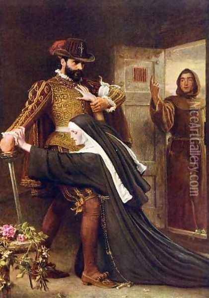 Mercy - Saint Bartholomew's Day, 1572 Oil Painting - Sir John Everett Millais