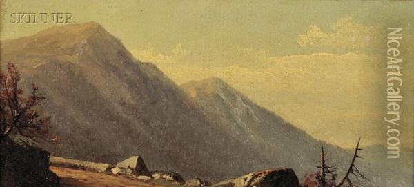 Mountain View Oil Painting - Alfred Thompson Bricher