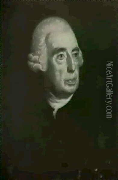 Portrait Of Richard Clarke Oil Painting - John Singleton Copley