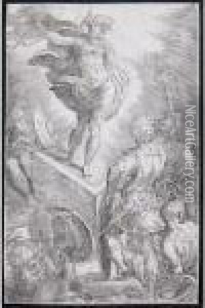 Resurrezione. Oil Painting - Girolamo Francesco Maria Mazzola (Parmigianino)