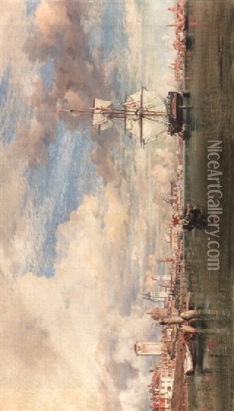 San Nicolo, Venice Oil Painting - Edward William Cooke