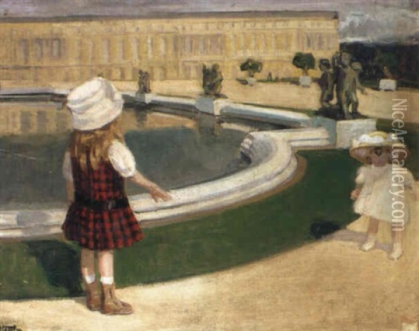 Paris, Versailles Oil Painting - Martha Stettler