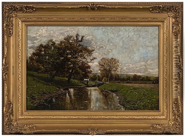 Landscape Oil Painting - Edward Parker Hayden