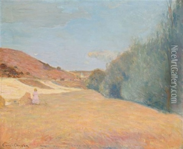 Vetheuil Oil Painting - Charles Conder