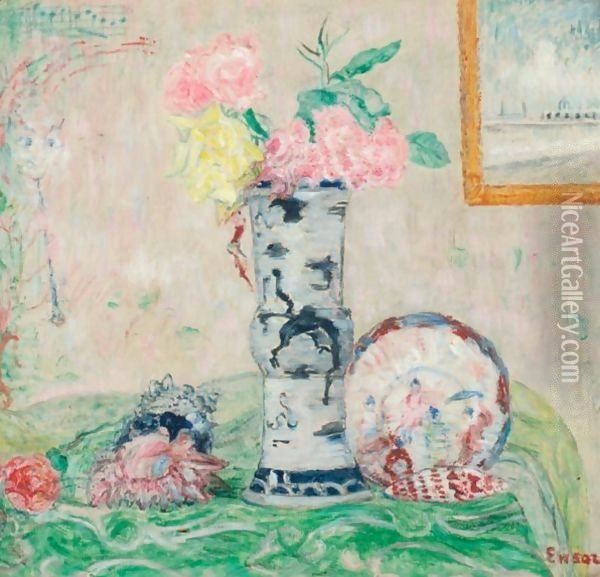 Une Symphonie Musicale (Vision Claire) Oil Painting - James Ensor