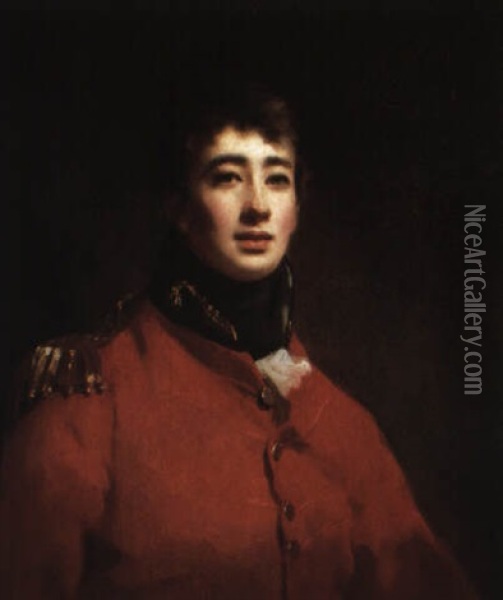Portrait Of Colonel John Pasley-dirom Oil Painting - Sir Henry Raeburn