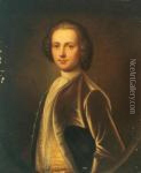 Portrait Of Howard Iii, Earl Of Beauford Oil Painting - Sir Joshua Reynolds