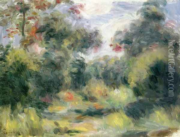 Clearing2 Oil Painting - Pierre Auguste Renoir