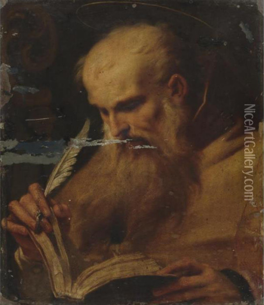 St. Bernard Of Clairvaux Oil Painting - Corrado Giaquinto