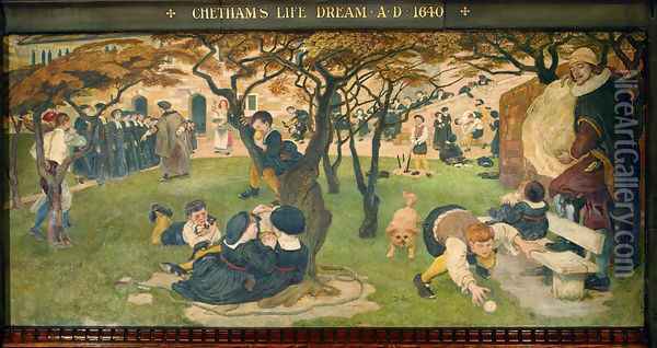Chetham's Life's Dream Oil Painting - Ford Madox Brown