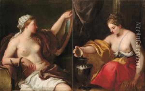 Cleopatra
Sofonisba Oil Painting - Gregorio Lazzarini