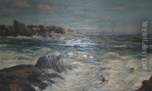 Marine Oil Painting - Emile Veron