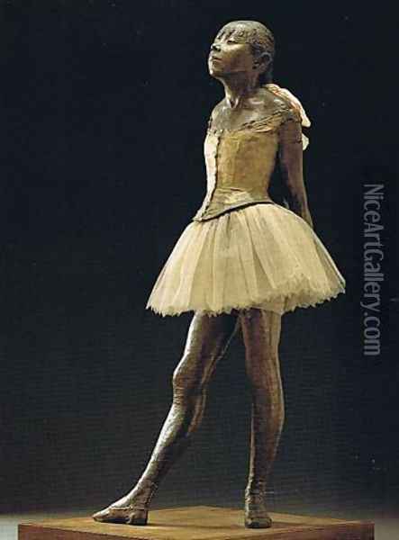 Little Dancer of Fourteen Years Oil Painting - Edgar Degas