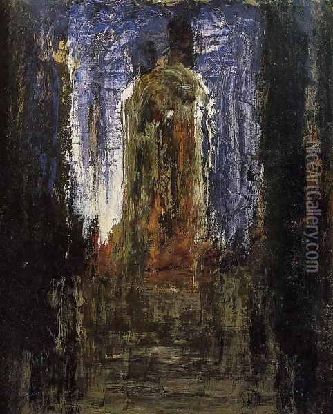 Abstract (study) Oil Painting - Gustave Moreau