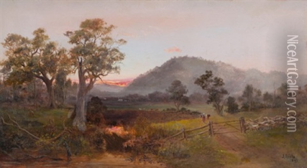 Landscape Oil Painting - James Peele