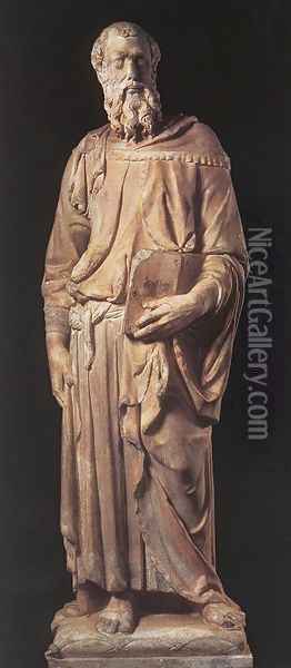 St Mark I Oil Painting - Donatello