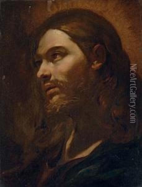 Head Of Christ Oil Painting - Giovan Battista Beinaschi