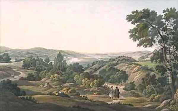 Plain of Olympia Oil Painting - Edward Dodwell