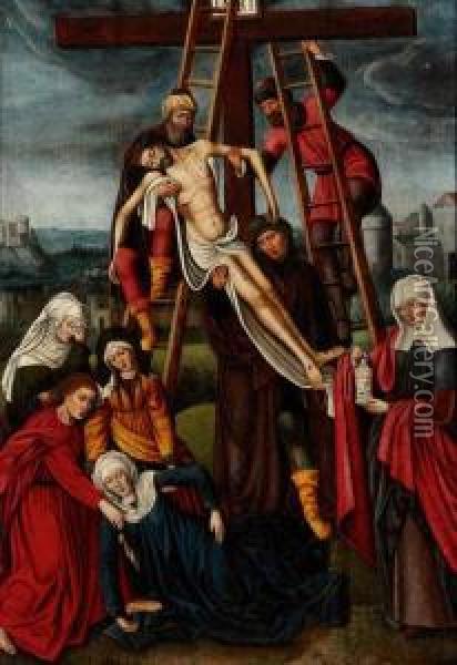 Descendimiento Oil Painting - Rogier van der Weyden