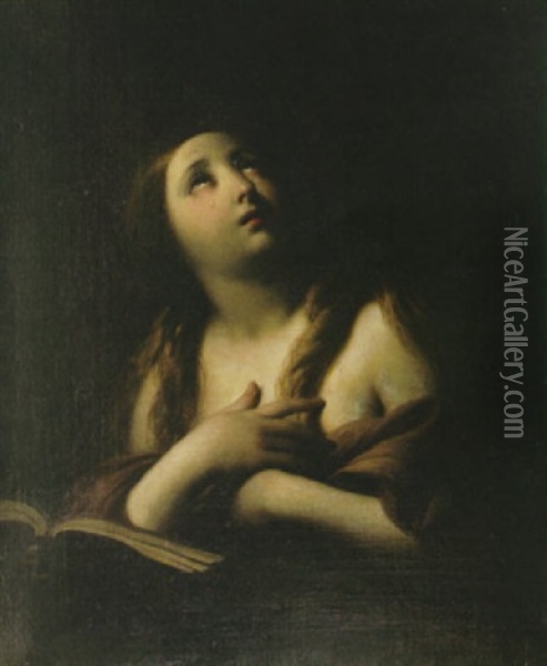 The Penitent Magdalen Oil Painting - Andrea Casali