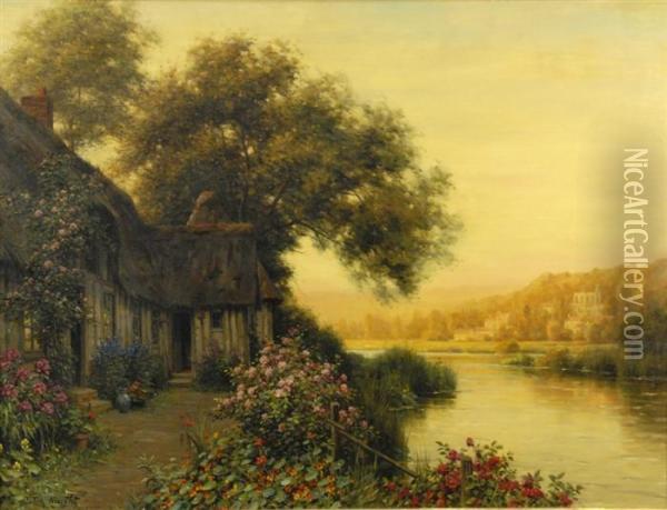 Diane's Cottage At Beaumont-le-roger Oil Painting - Louis Aston Knight