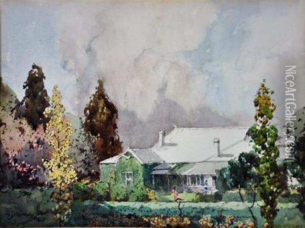 Yaltawirra, Stirling West Oil Painting - Matthew James Macnally