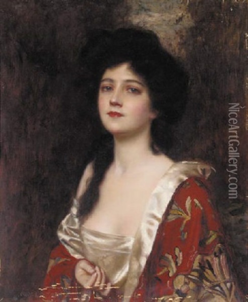 A Spanish Lady Oil Painting - Abbey Altson