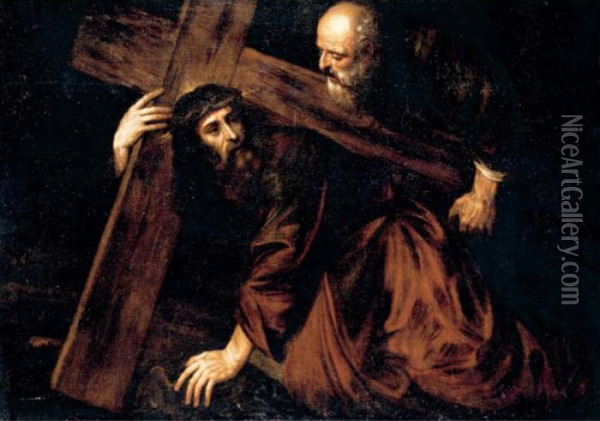 - Oil Painting - Tiziano Vecellio (Titian)