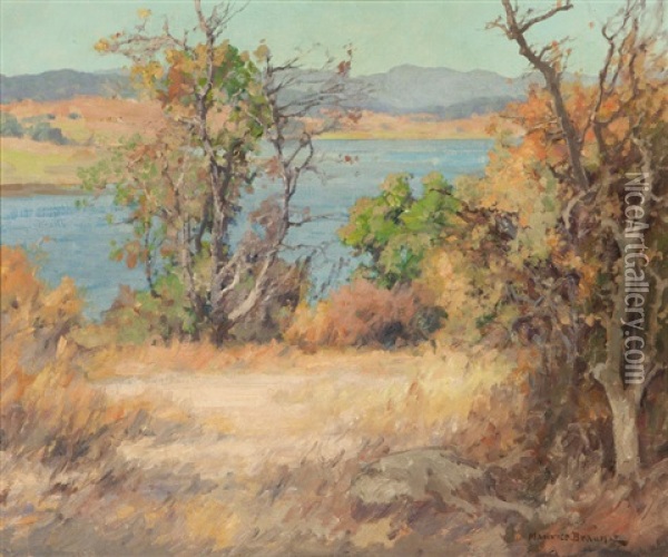 Lake Cuyamaca Oil Painting - Maurice Braun