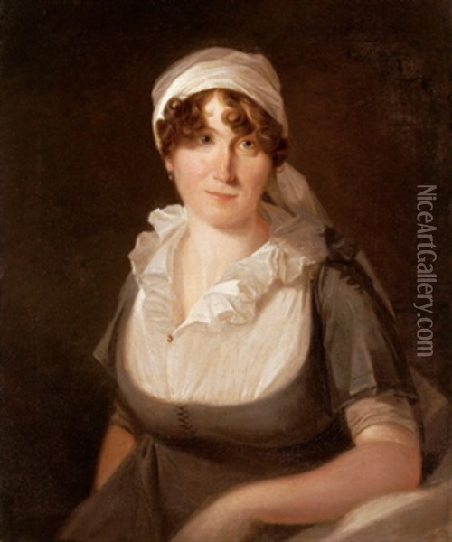 Bildnis Einer Jungen Frau Oil Painting - Sir Henry Raeburn