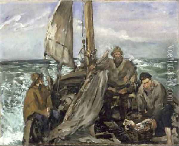 The Toilers of the Sea 1873 Oil Painting - Edouard Manet