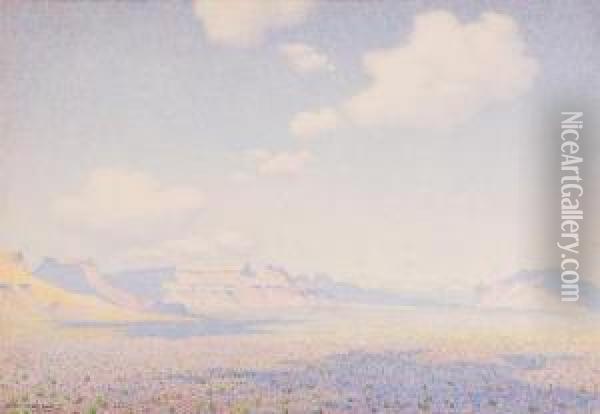 Yucca - Arizona Oil Painting - George Elbert Burr