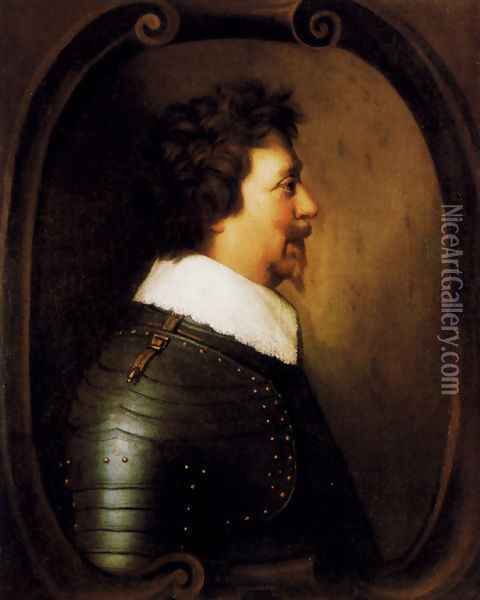 Portrait Of Frederik Hendrik Oil Painting - Gerrit Van Honthorst