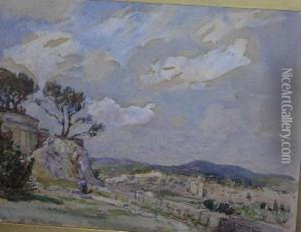 Avignon Oil Painting - Frederick William Jackson
