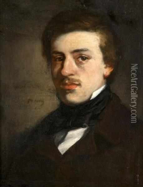 Portrait D'homme Oil Painting - Francois Joseph Navez
