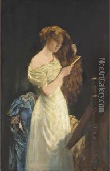 The Glory Of Womanhood Oil Painting - Thomas Benjamin Kennington