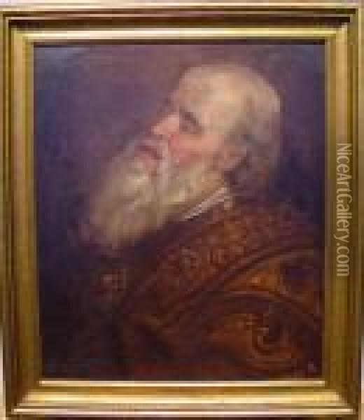 Bishop Saint Oil Painting - Peter Paul Rubens